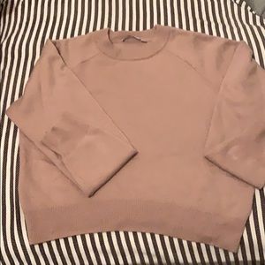 Alexander Wang cashmere blend crop sweater